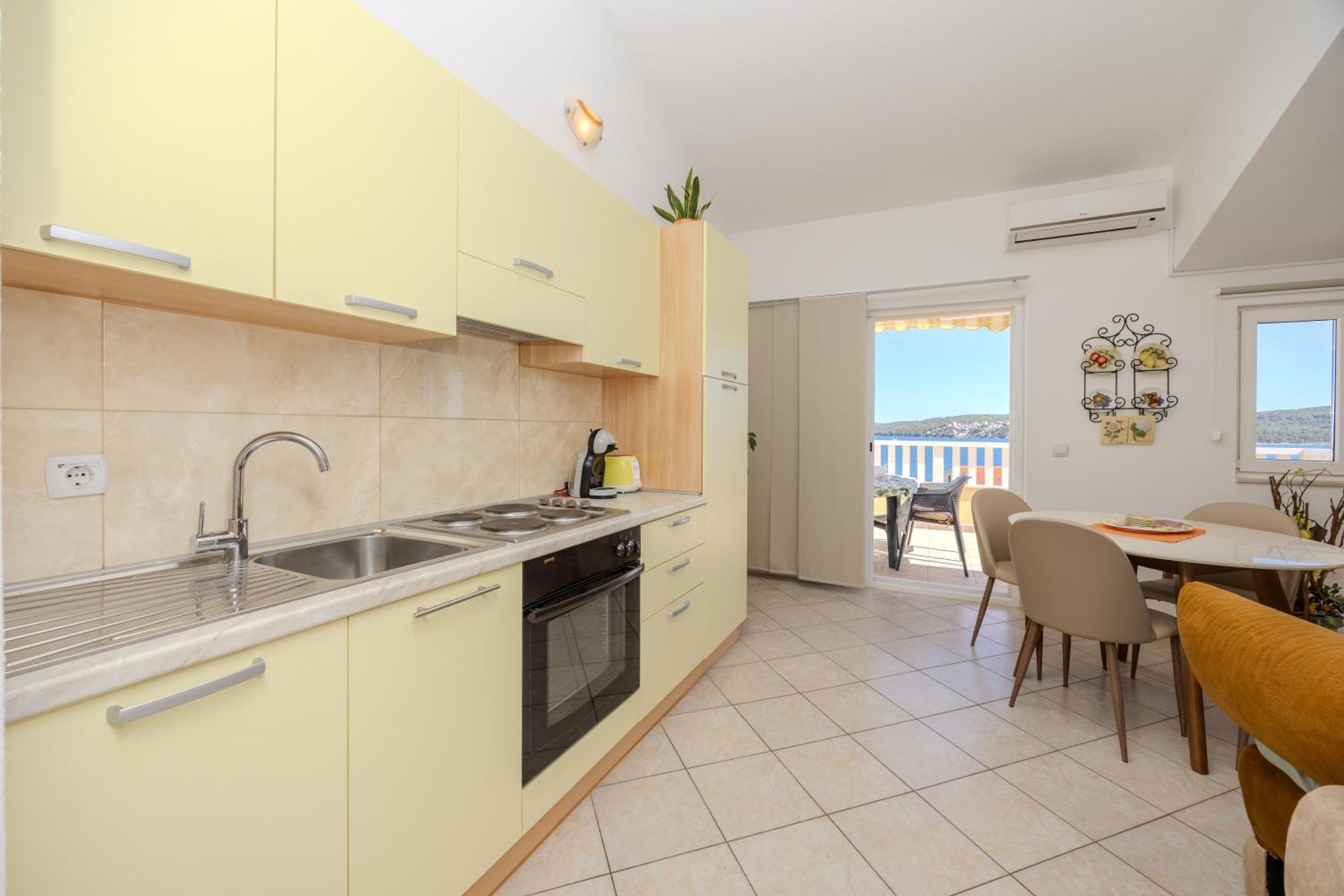 Apartman Markulin Trogir Bagian luar foto